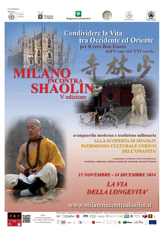 FESTIVAL DELLA CULTURA SHAOLIN - MILANO 2014 | Il Cerca Artigiano di Qualità