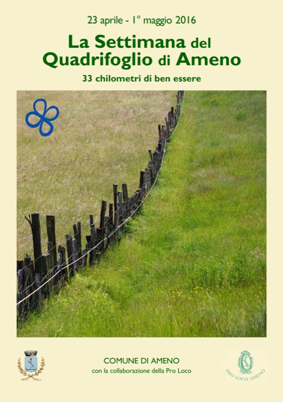 23 APRILE - 01 MAGGIO LA SETTIMANA DEL BENESSERE AD AMENO | Il Cerca Artigiano di Qualità