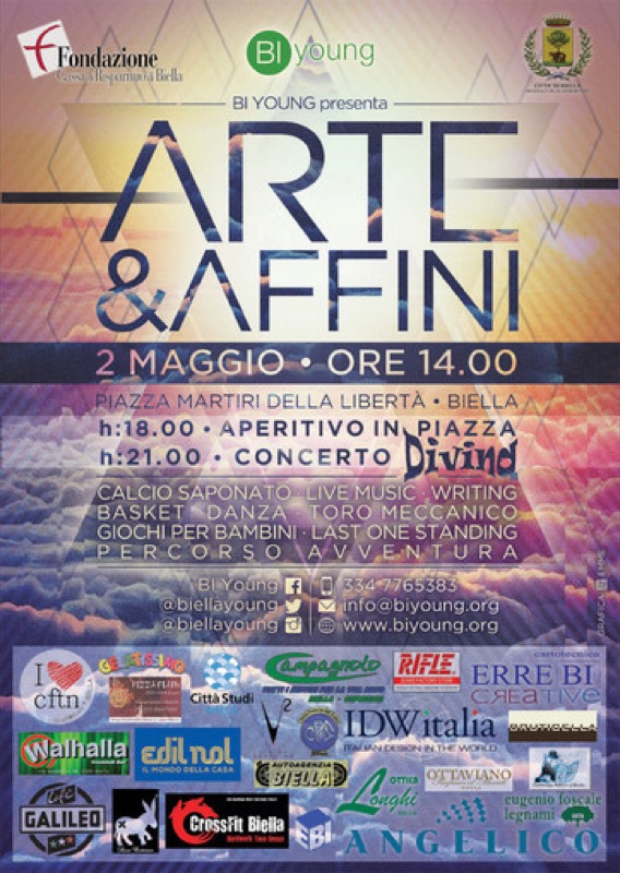 ARTE & AFFINI - BI YOUNG IL 02 MAGGIO BIELLA | Il Cerca Artigiano di Qualità