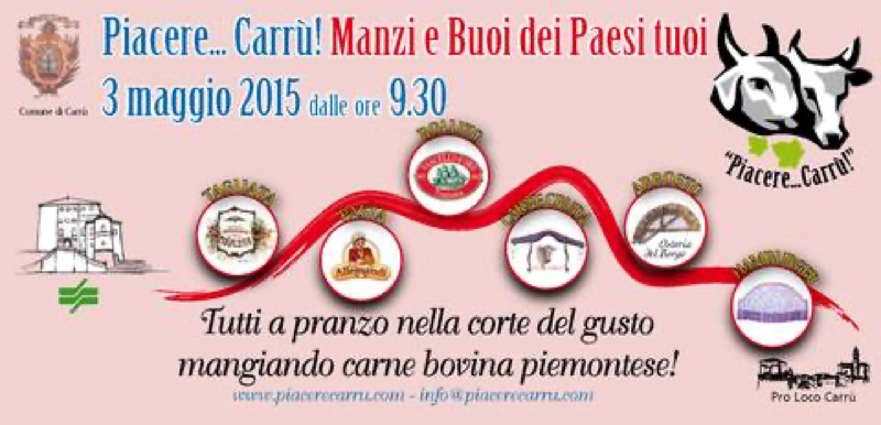 DOMENICA 03 MAGGIO CARRU': MANZI E BUOI DEI PAESI TUOI | Il Cerca Artigiano di Qualità