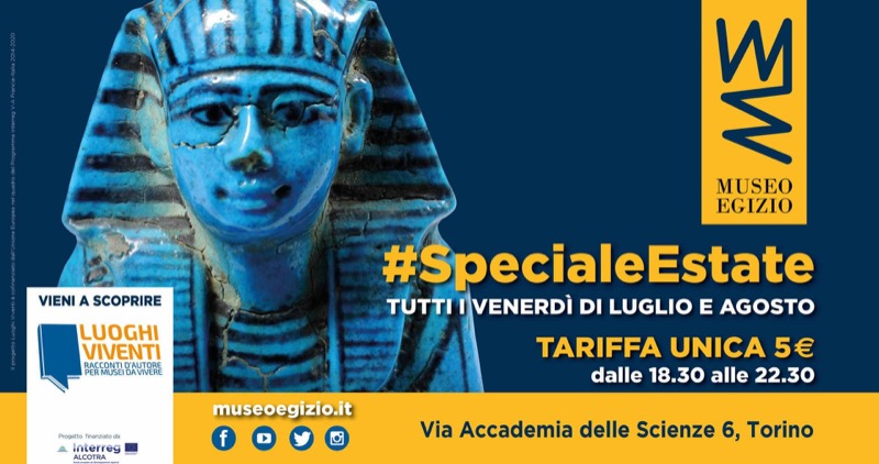 AL MUSEO EGIZIO DI TORINO CON LE APERTURE SPECIALI SERALI ESTIVE | Il Cerca Artigiano di Qualità