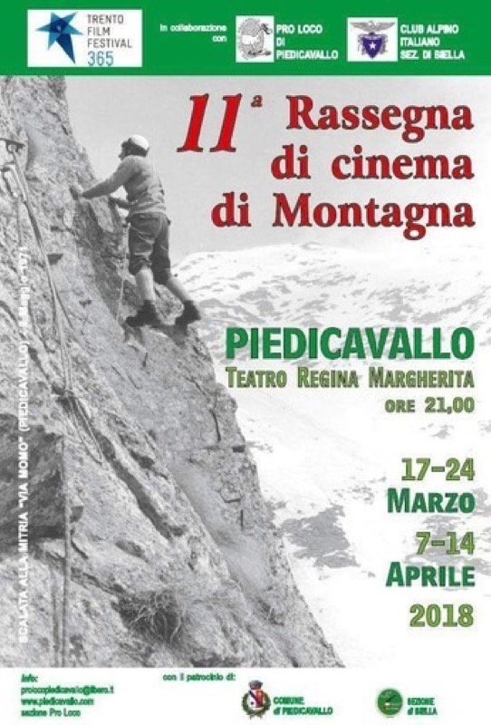 11^ RASSEGNA DEL CINEMA DI MONTAGNA 17-24 MARZO E 7-14 APRILE | Il Cerca Artigiano di Qualità