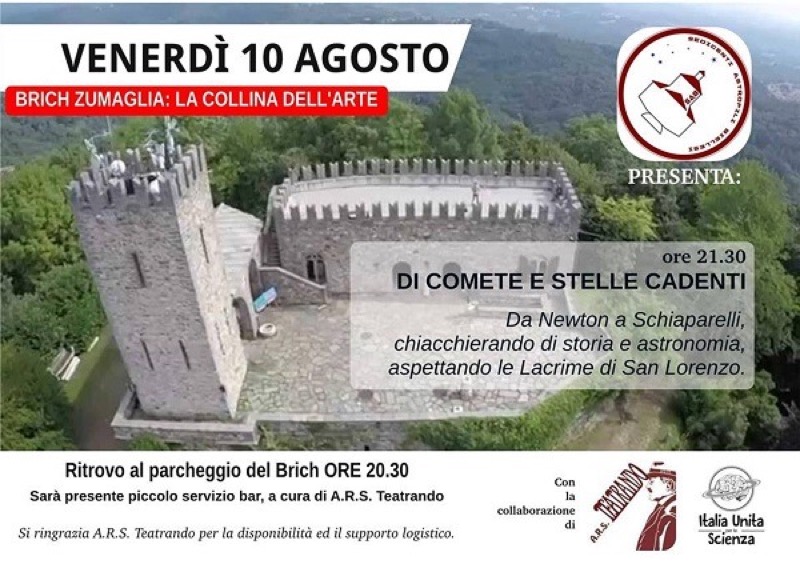 LA NOTTE DI SAN LORENZO AL BRICH DI ZUMAGLIA (BI) | Il Cerca Artigiano di Qualità