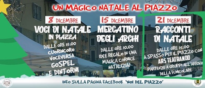 RACCONTI E FILASTROCCHE DI NATALE CON TEATRANDO AL PIAZZO | Il Cerca Artigiano di Qualità
