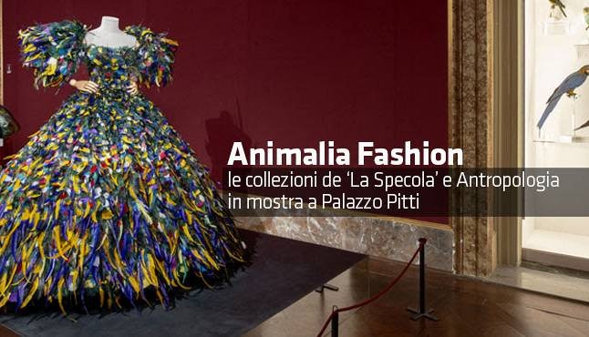 FIRENZE: ANIMALIA FASHION - LA MOSTRA CHE ESALTA LA NATURA