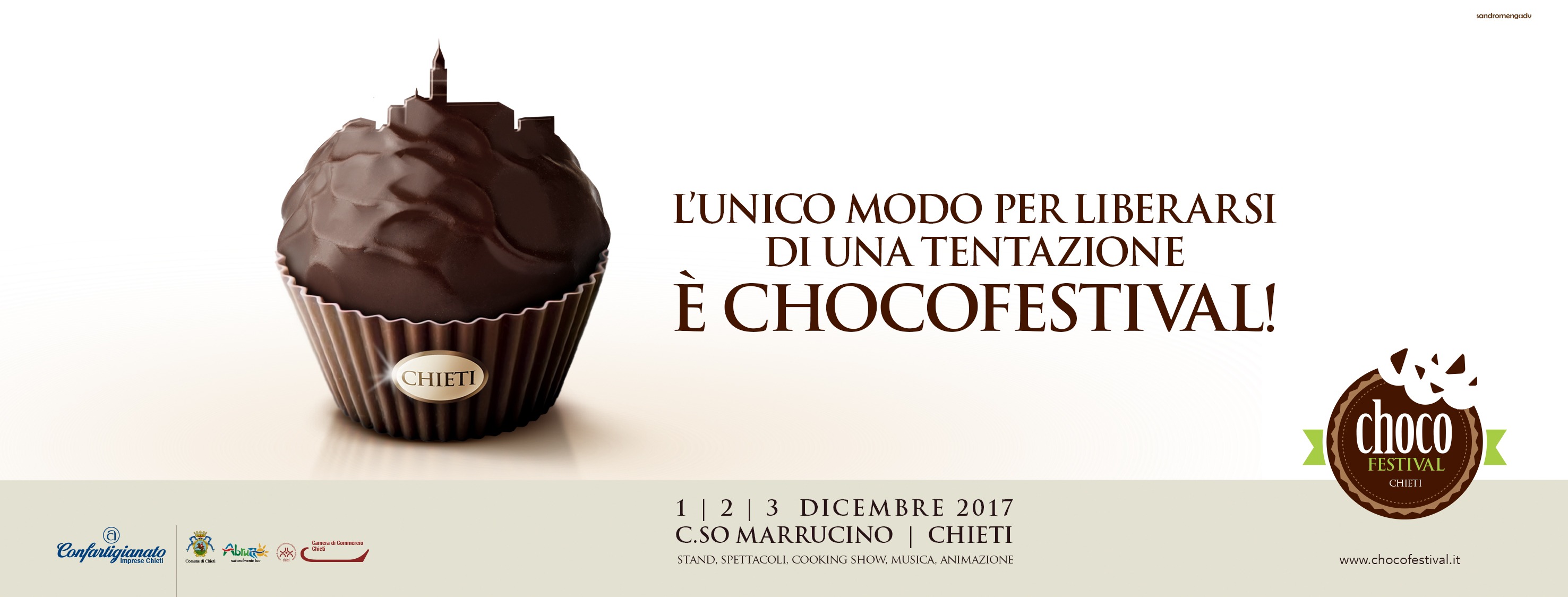 CHOCOFESTIVAL CHIETI ORGANIZZATA DA CONFARTIGIANATO IL 01-02-03 DICEMBRE