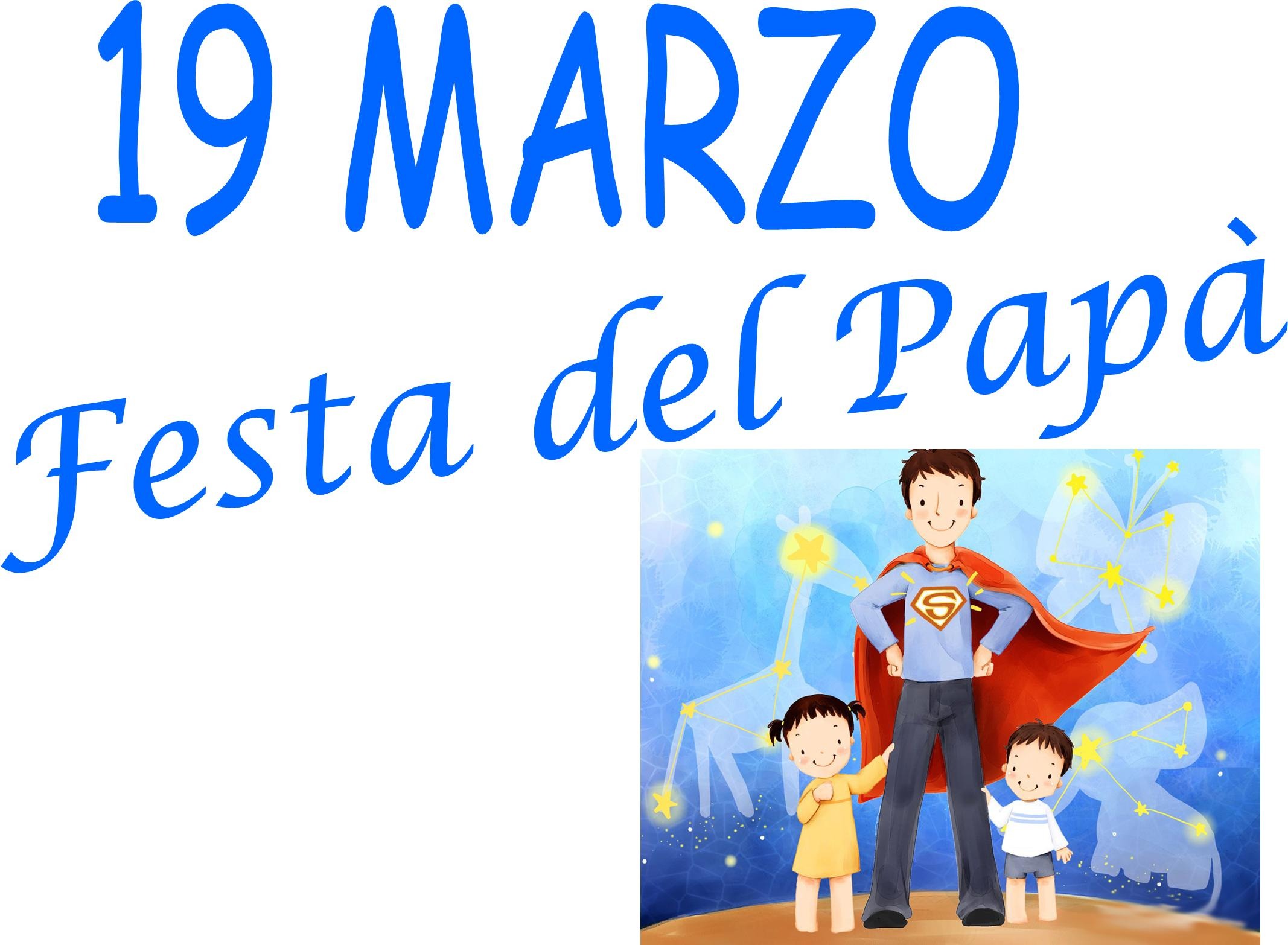 OGGI 19 MARZO SAN GIUSEPPE FESTA DEL PAPA': AUGURI!