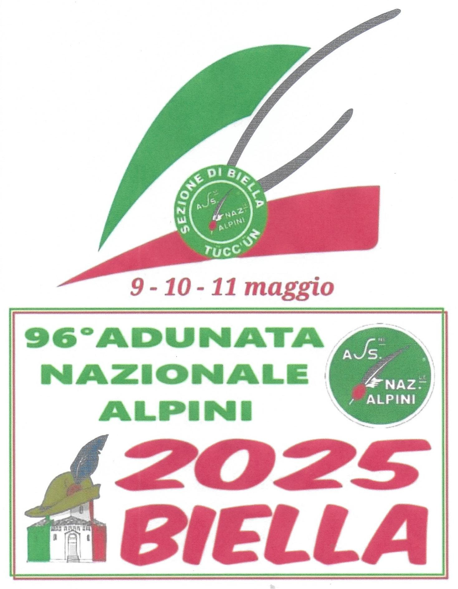 96^ ADUNATA  NAZIONALE ALPINI 9-11-MAGGIO BIELLA