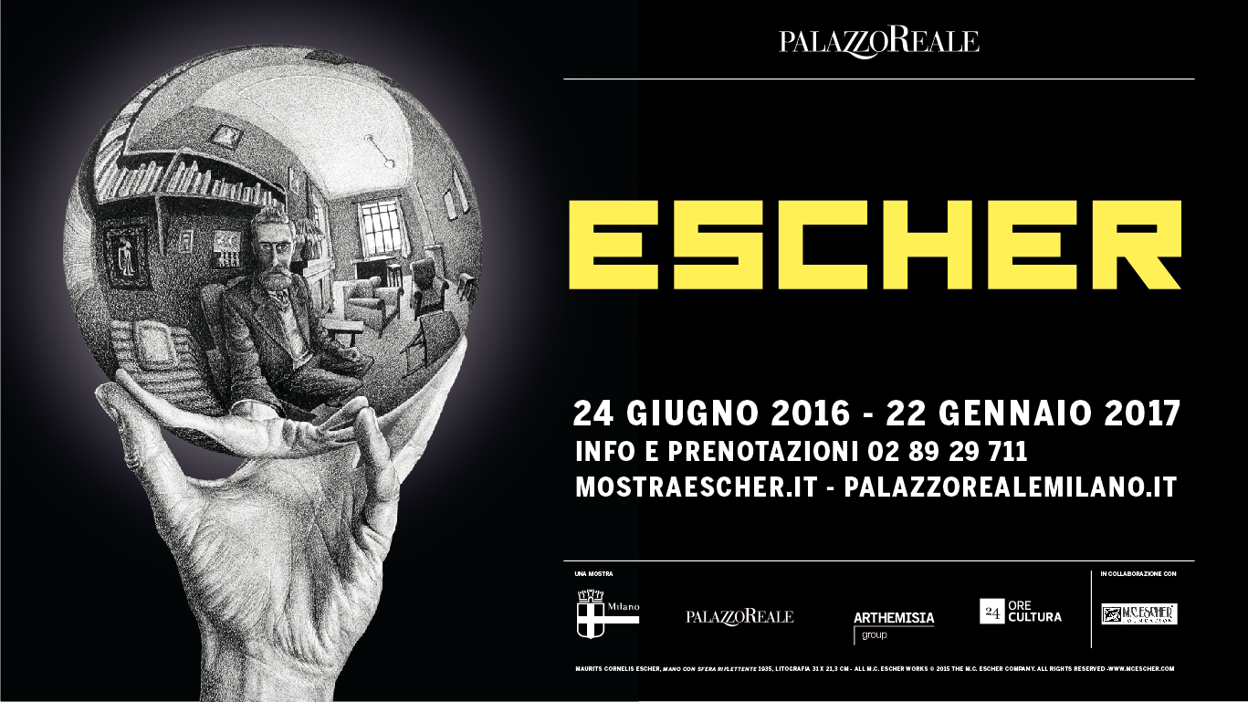 MILANO: A PALAZZO REALE LA GRANDE MOSTRA DEDICATA A ESCHER