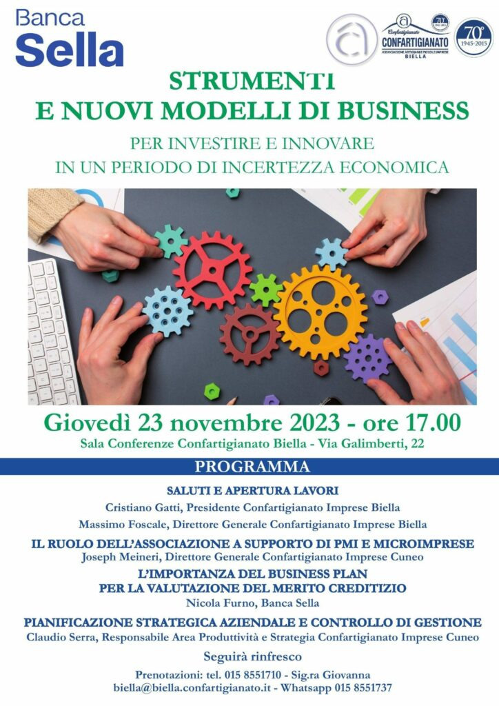 GIOVEDI' 23 NOVEMBRE 2023 CONVEGNO 