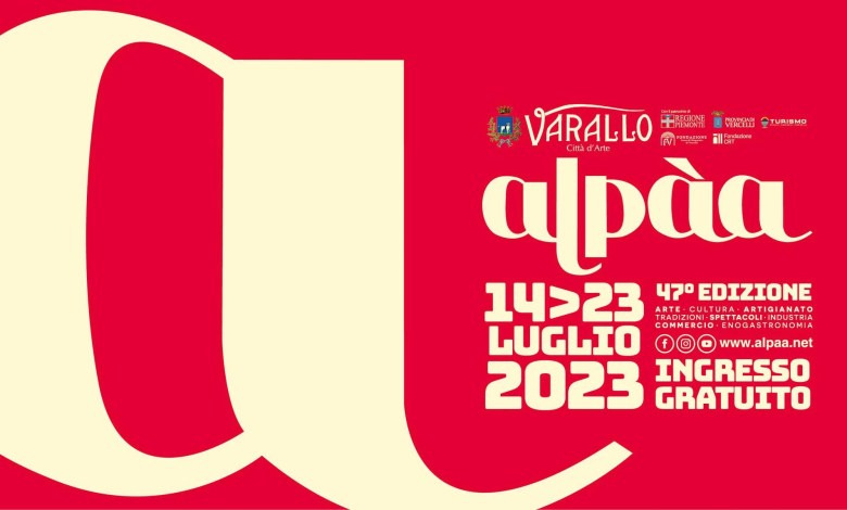 ALPA'A 2023 DAL 14 AL 23 LUGLIO - VARALLO SESIA (VC)