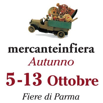 MERCANTEINFIERA - PARMA EDIZIONE AUTUNNALE DI MODERNARIATO, ANTICHITA' E COLLEZIONISMO