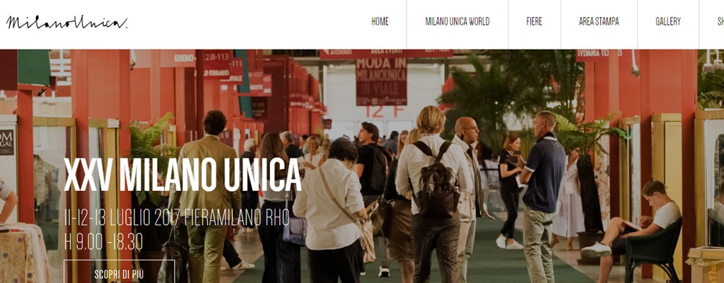 MILANO UNICA IL SALONE ITALIANO DEL TESSILE