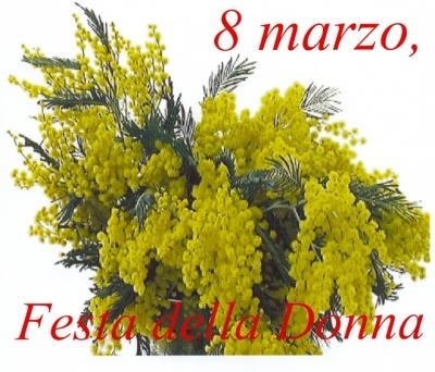 FESTA DELLE DONNE: 08 MARZO 2019