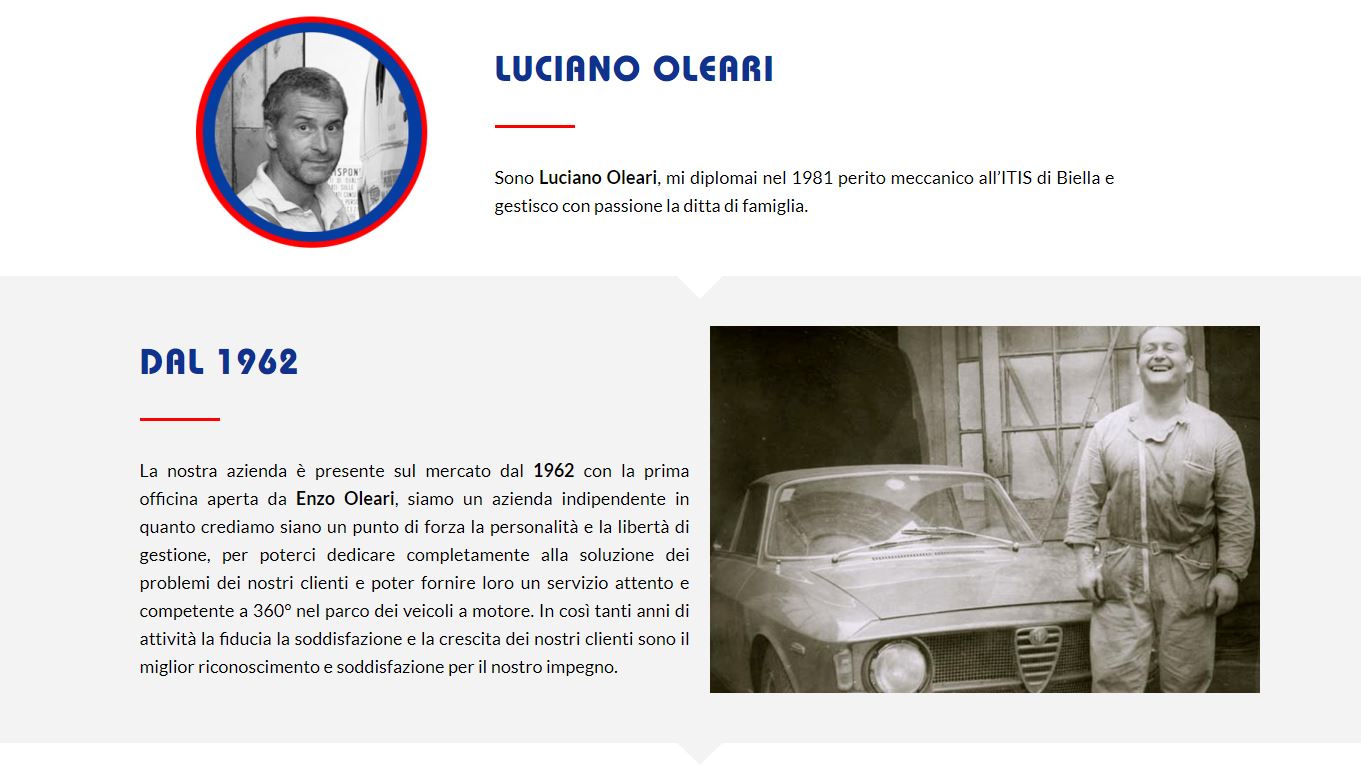 Autoriparazioni Oleari di Oleari Luciano dal 1950